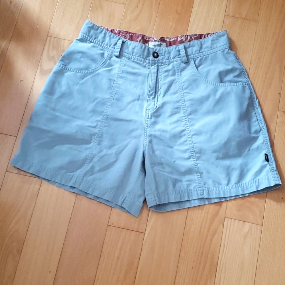 Horny Toad Soft Blue Walking Shorts Size 8